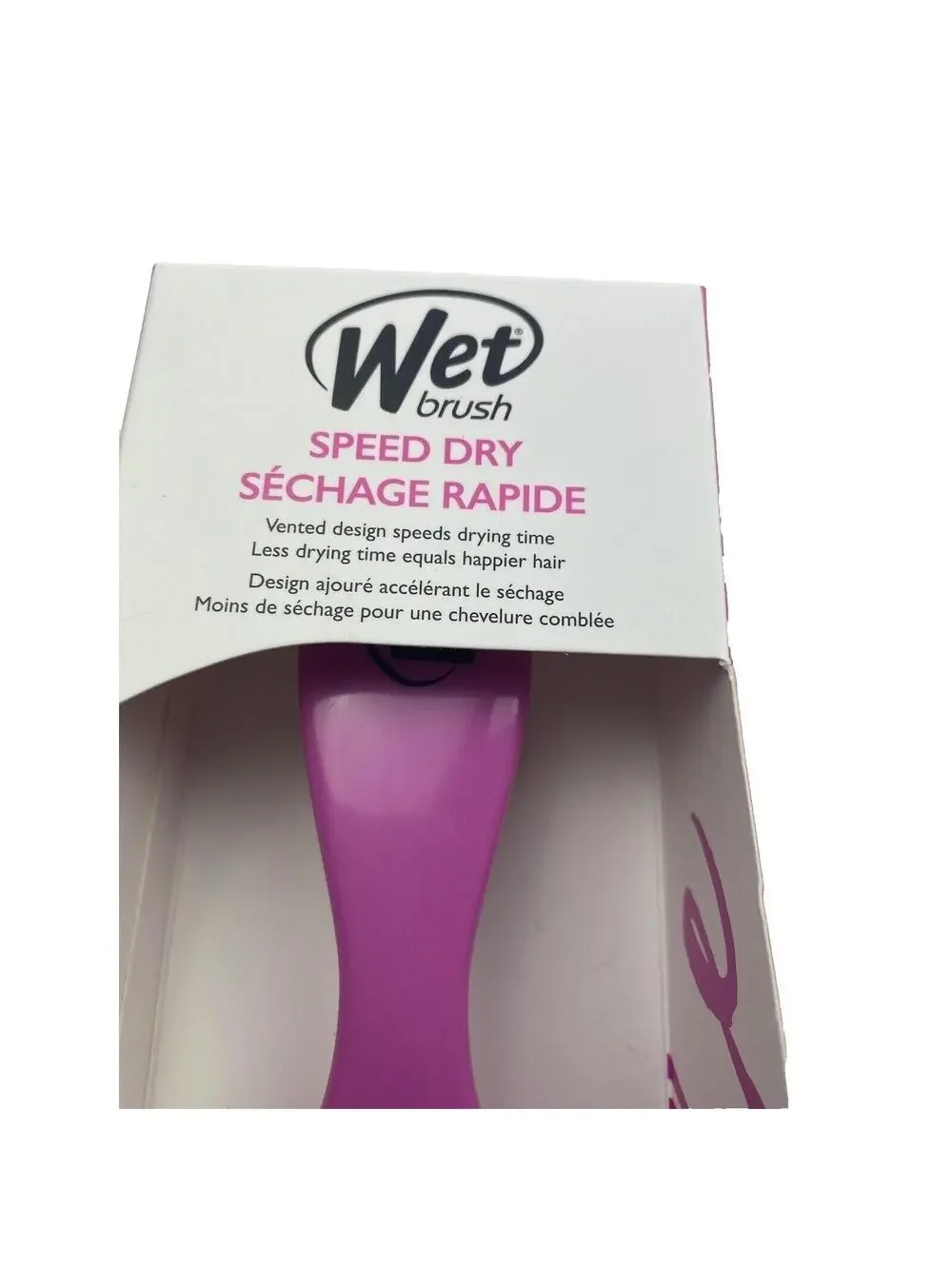 Wet Hair Brush Detangler Smooth Tangle-Free Brushing for All Hair Types New